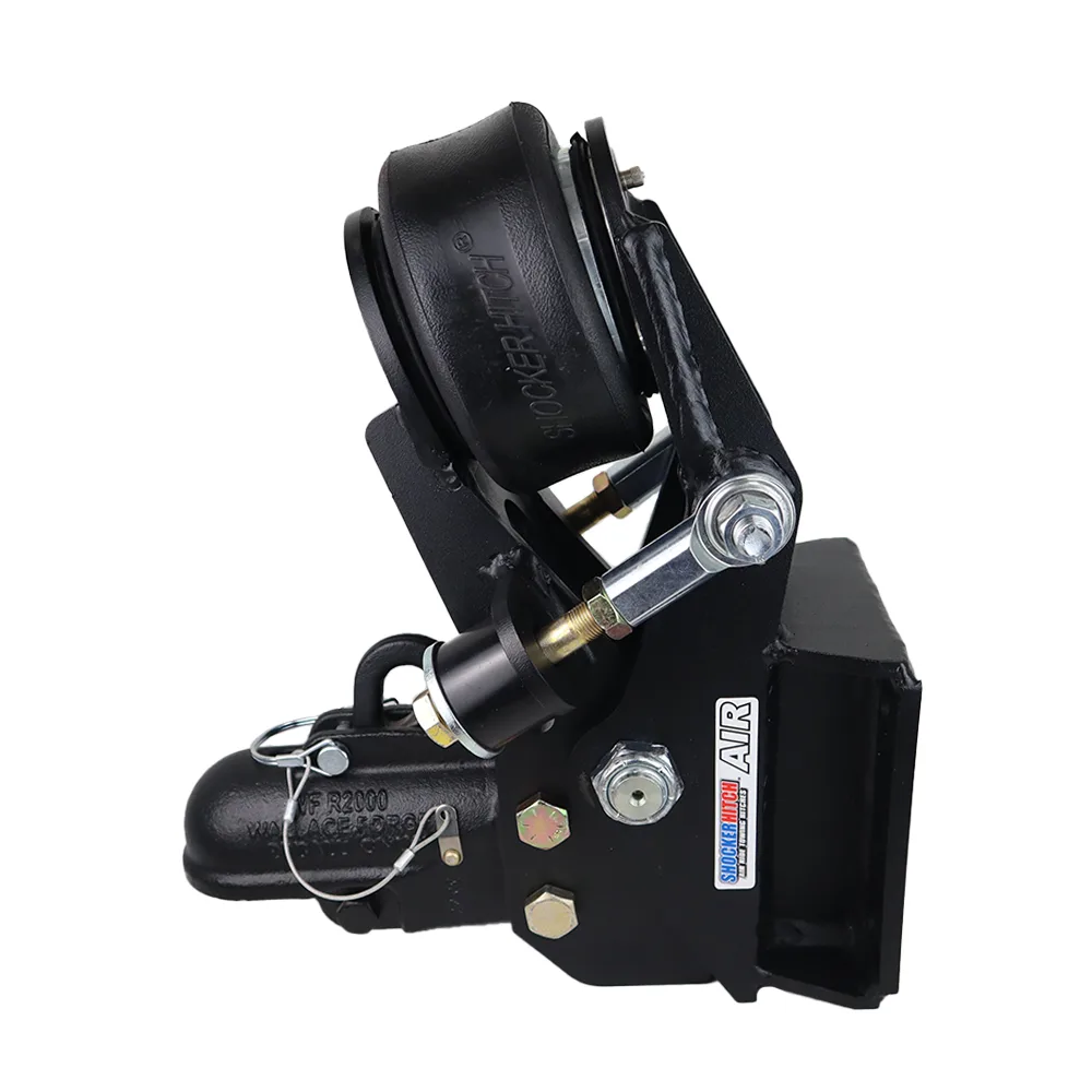 Trailer Tongue Air Coupler Mount 12,000lbs w/ 2" Wallace Forge Auto Locking Coupler