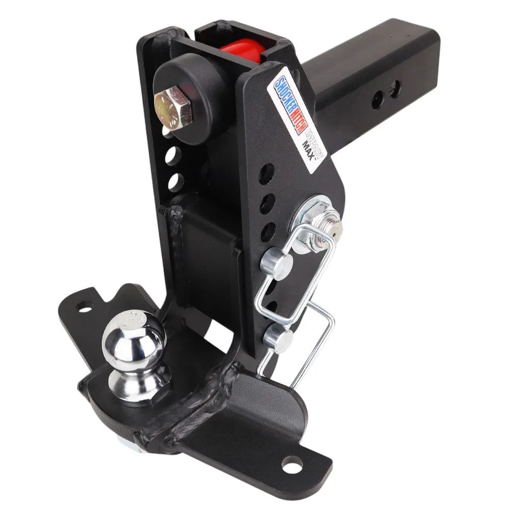 Impact Max Cushion Hitch & Drop Ball Mount w/2" Ball & Sway Bar Tabs