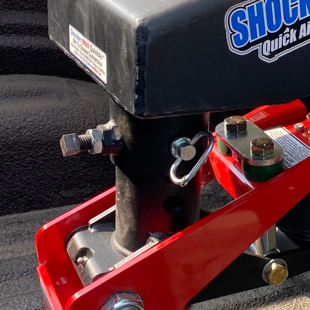 Shocker Quick Air 5th Wheel to Gooseneck Pin Box Replacement Only Fits the Lippert Turning Point