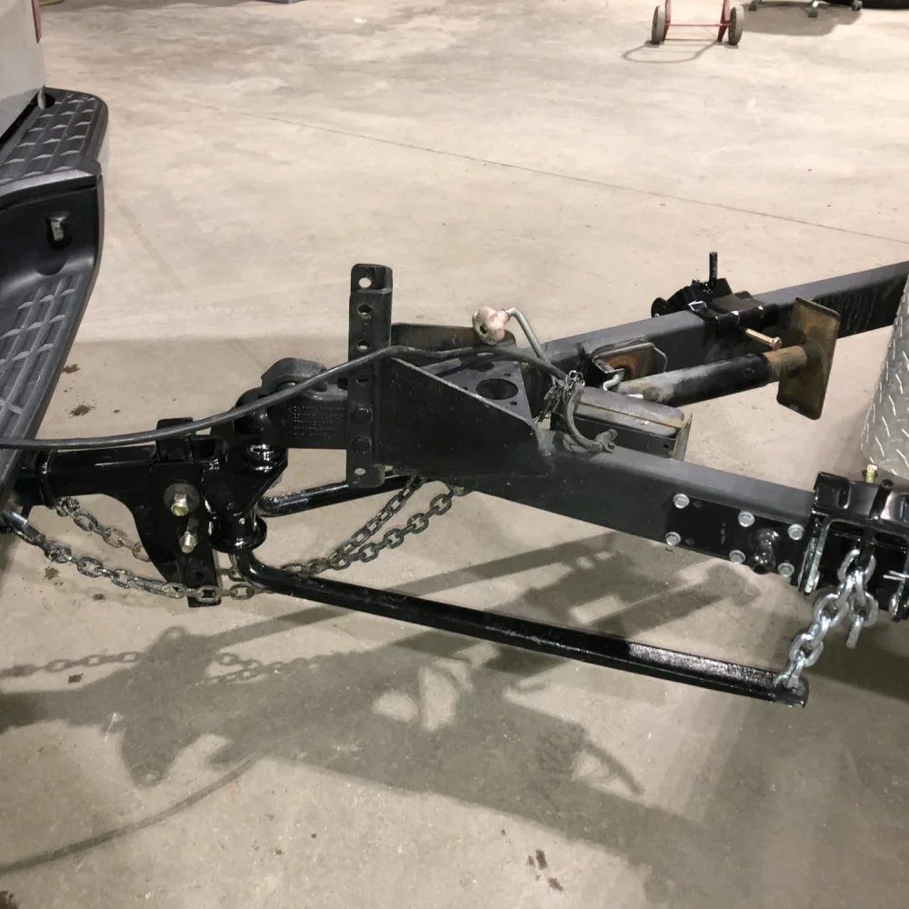 Chain Style Round Bar Weight Distribution Hitch with 2-5/16" Ball