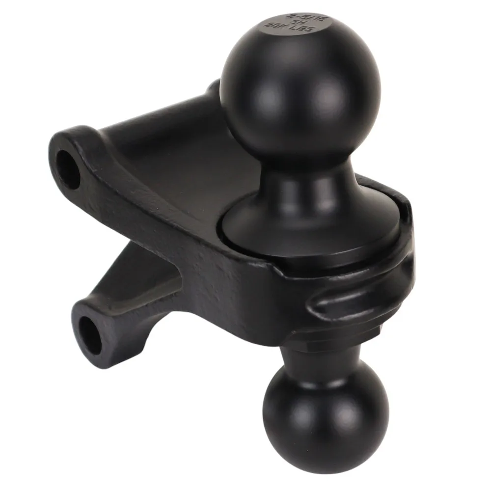 Shocker Max Black Air Hitch & Black Combo Ball Mount