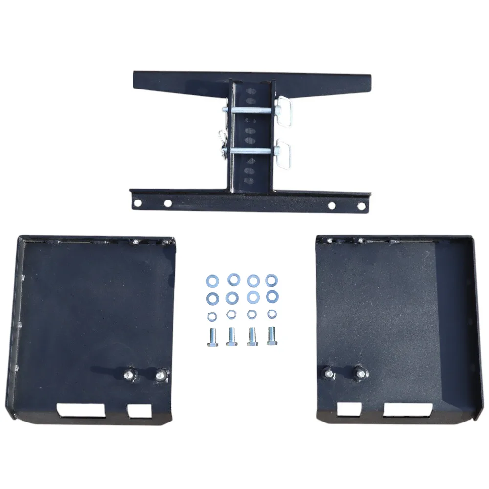 Shocker SKID STEER Bolt Together Trailer Mover Attachment with XR Channel Adapter & Channel Pintle & 2-5/16" Ball
