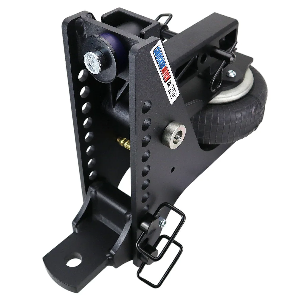 Shocker HD Max Black Super Drop Air Hitch & Drawbar Mount