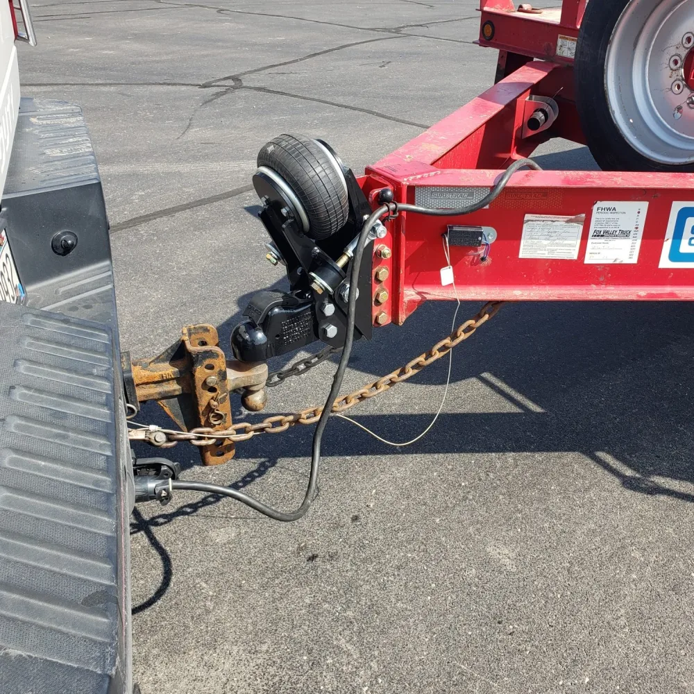 Heavy Duty Air Trailer Tongue Mount - No Coupler - Vertical Channel Mount