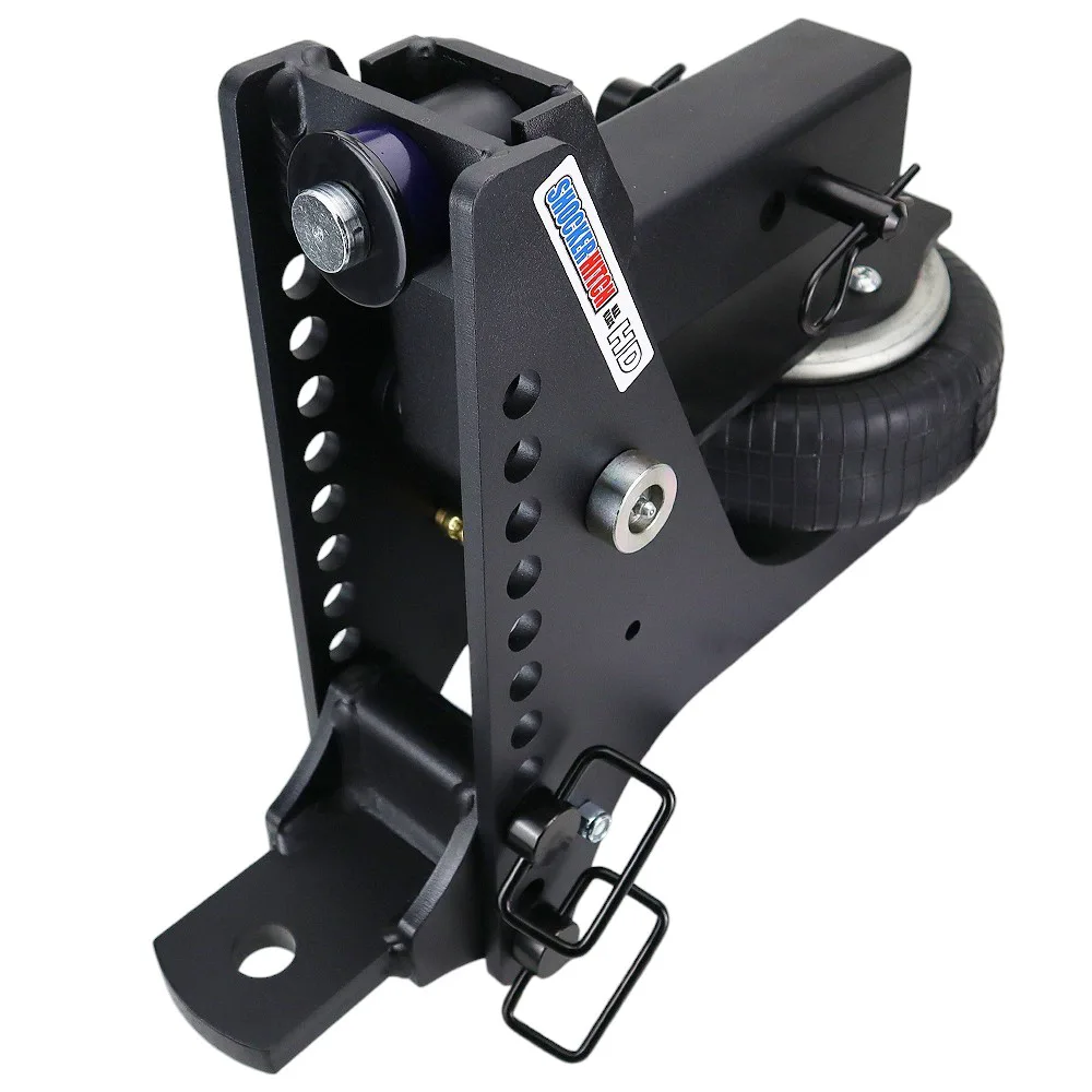 Shocker HD Max Black Super Drop Air Hitch & Drawbar Mount