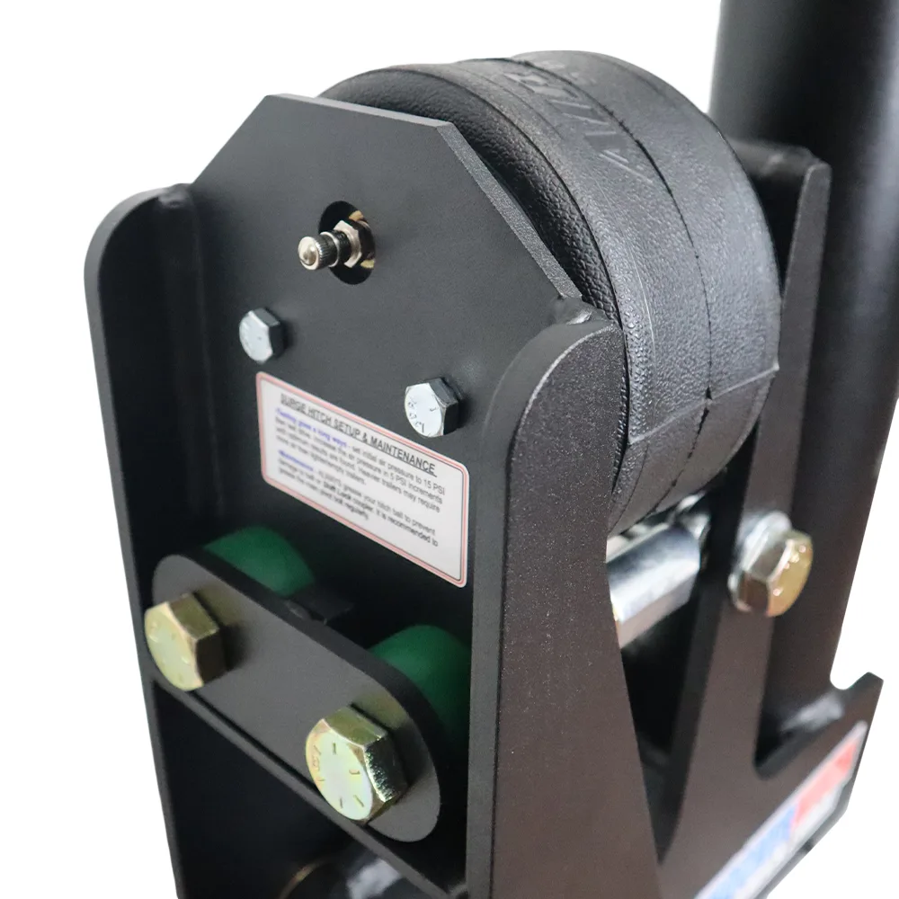 Shocker 9" Offset Gooseneck Surge Air Hitch & Shift Lock Coupler for 2-5/16" Ball