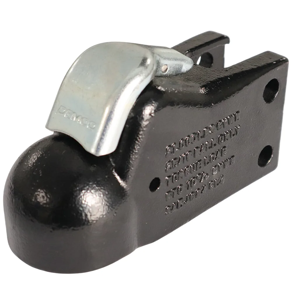 Demco Metal Handle EZ Latch Trailer Coupler 2-5/16" Ball - Channel Mount - 21,000 lbs - No mount hardware