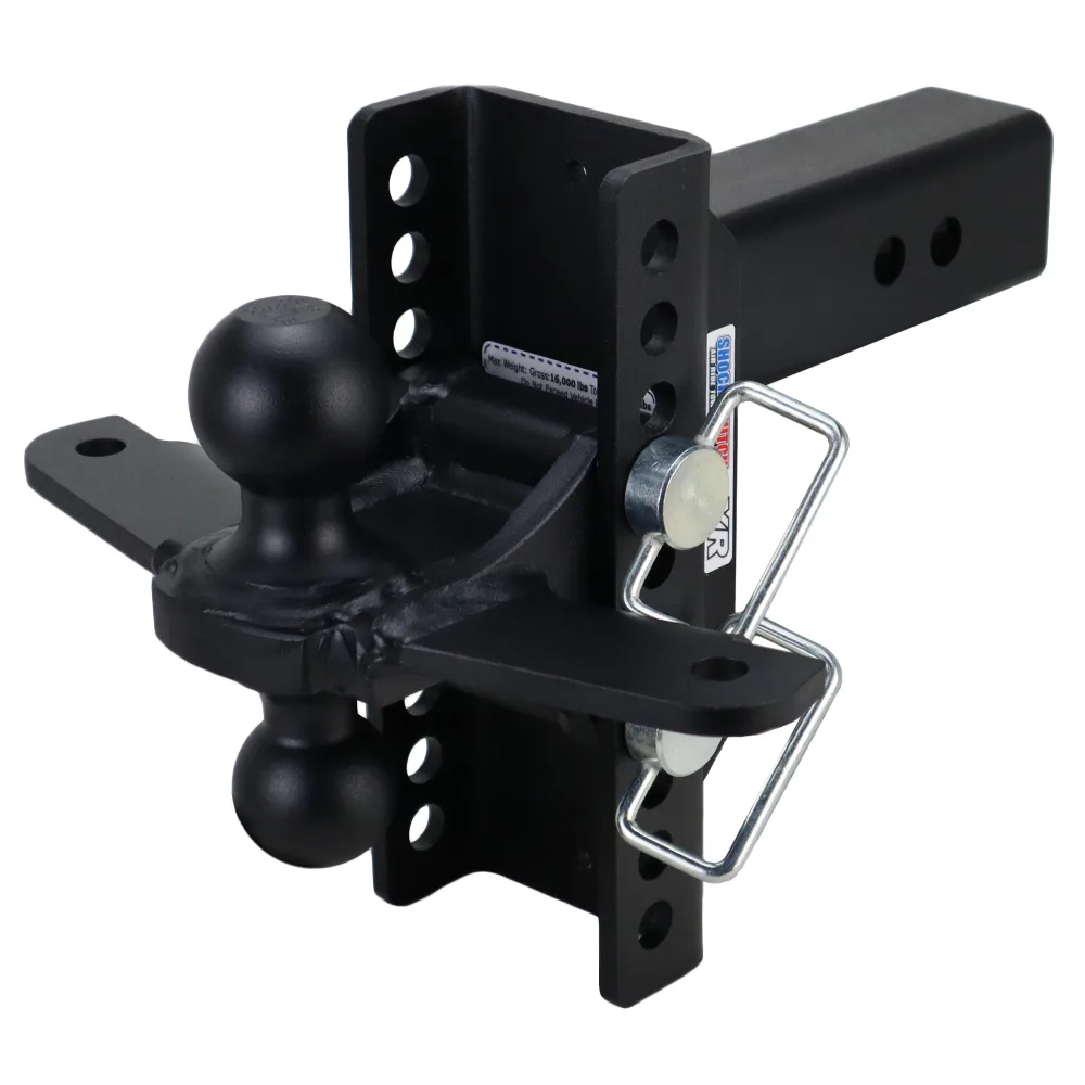 XR Hitch & Black Sway Tab Combo Ball w/2" & 2-5/16" Hitch Balls