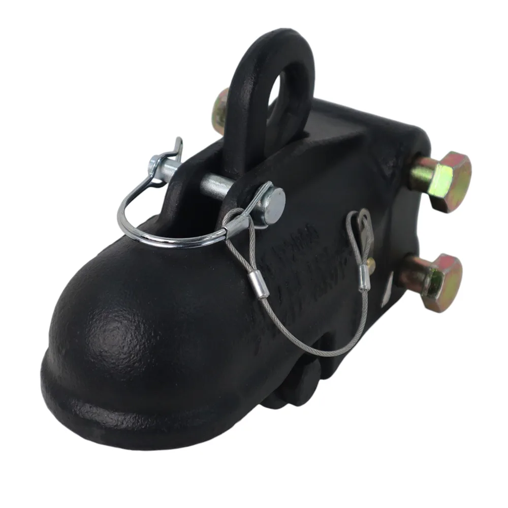 Trailer Tongue Air Coupler Mount 12,000lbs w/ 2" Wallace Forge Auto Locking Coupler