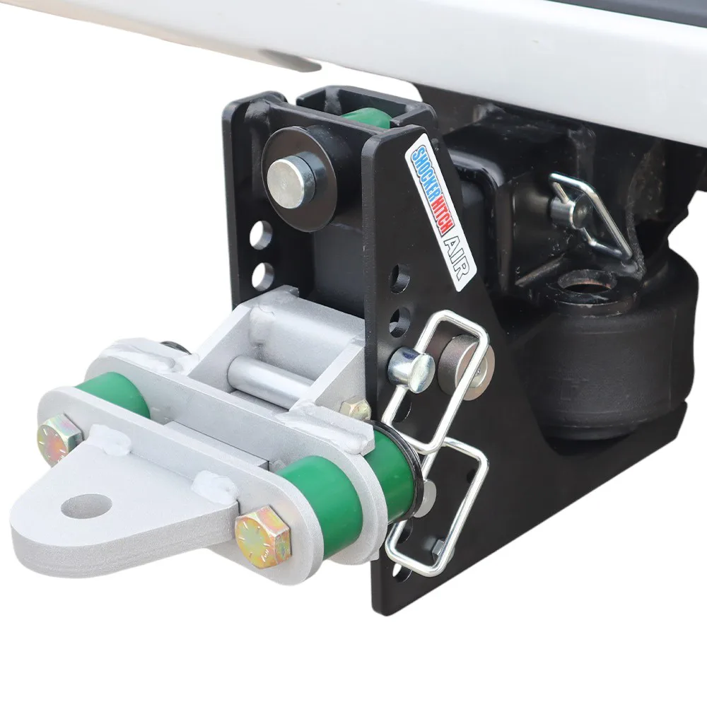 Shocker Max Black Air Hitch & Cushion Drawbar Mount