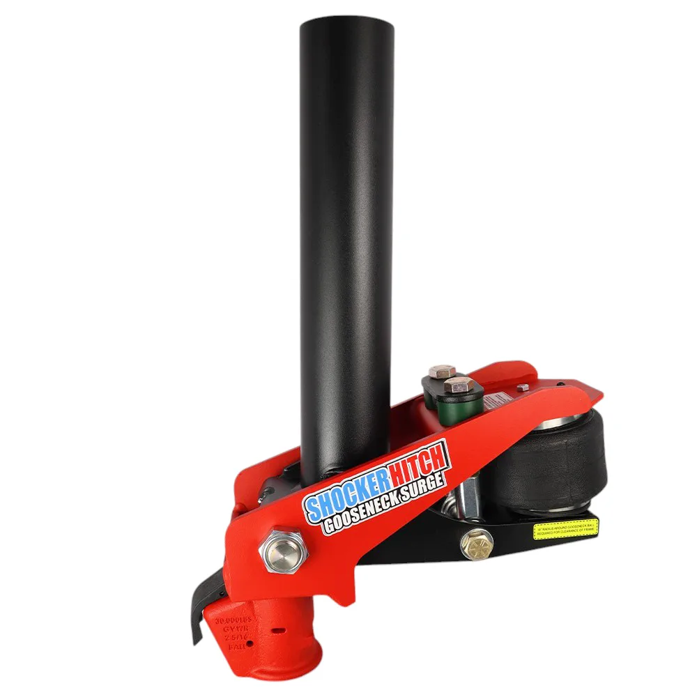 Shocker Gooseneck Surge Air Hitch & Demco Coupler for 2-5/16" Ball