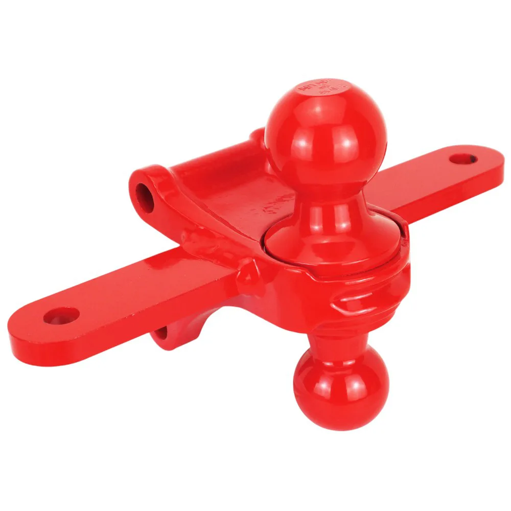 Impact Cushion Hitch & Red Sway Bar Tab Combo Ball Mount w/2" & 2-5/16" Balls