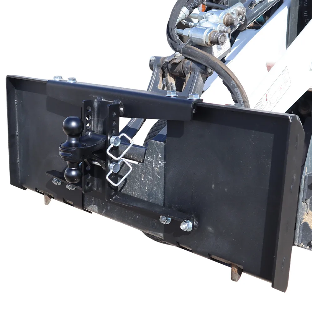 Shocker SKID STEER Bolt Together Trailer Mover Attachment with XR Channel Adapter & Black Combo