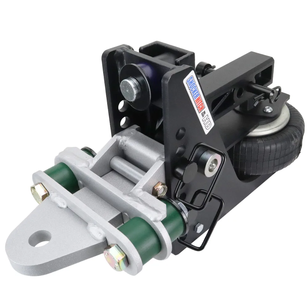 Shocker HD Max Black Air Hitch & Cushion Drawbar Mount