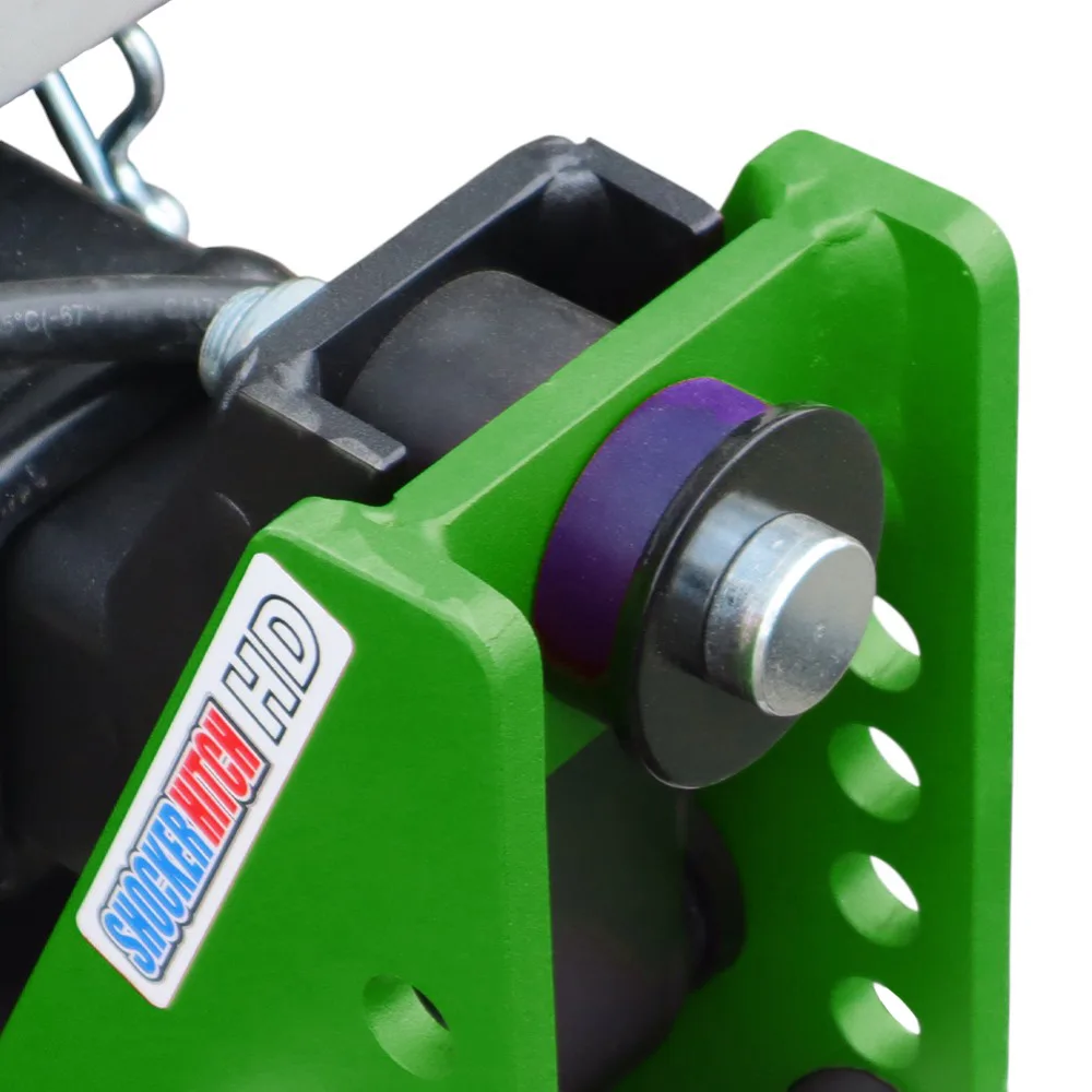 Shocker HD Air Hitch Replacement Top Pin & Cushion Kit - Includes 3/4"Pin, 2 Bump Cushions, Washer & Lock Nut