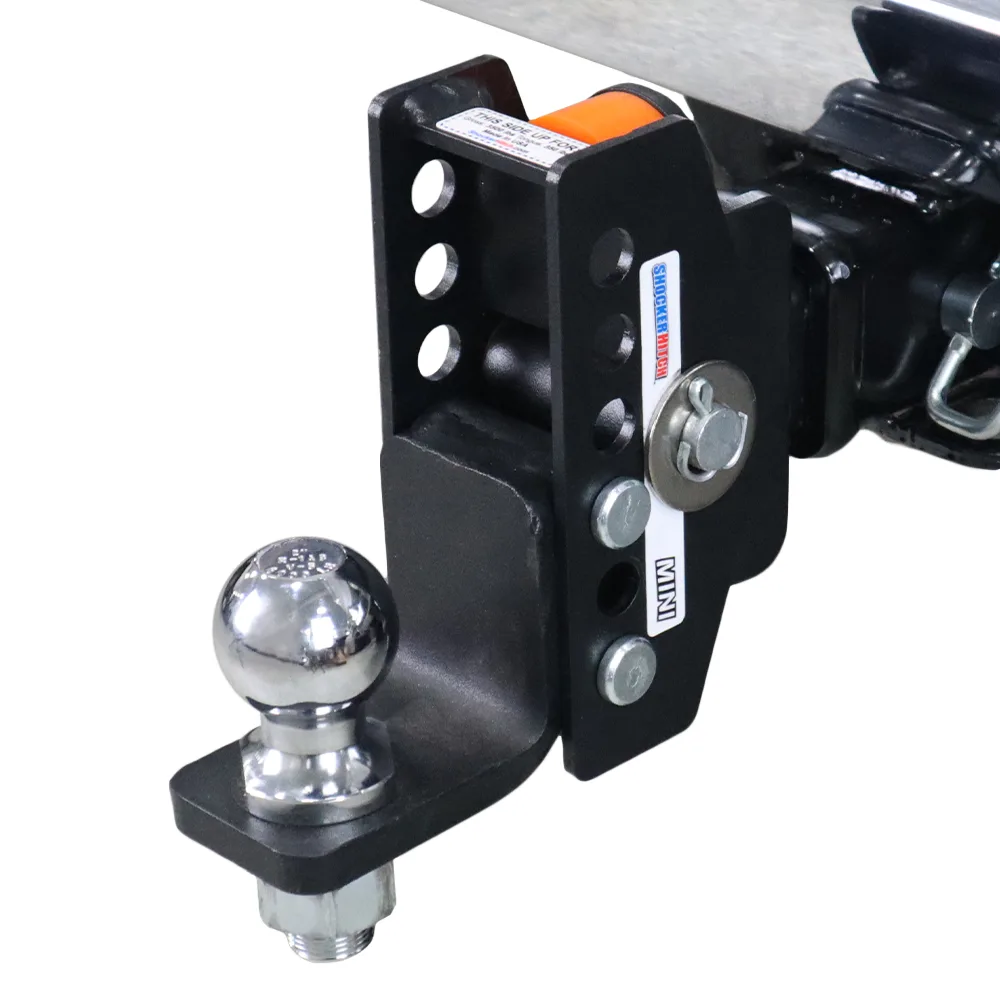 Shocker Mini Cushion Hitch w/ Pins & 1-7/8" Ball Mount