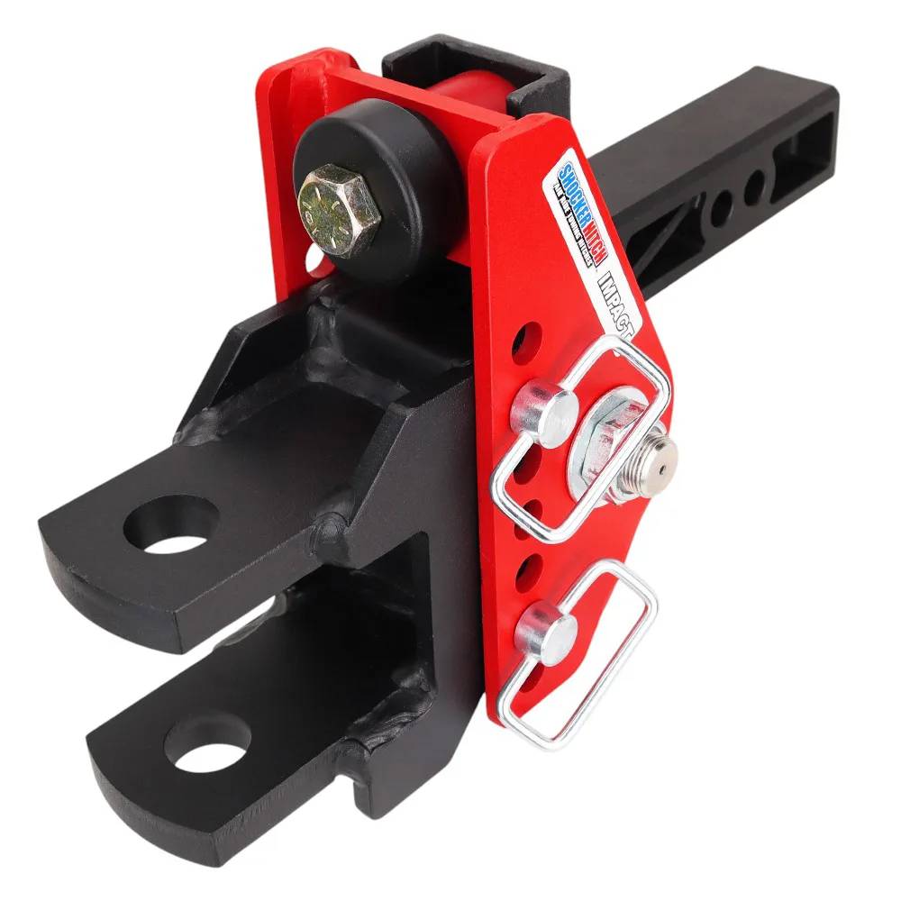 Impact Cushion Hitch & Clevis Pin Mount w/1-1/4" Holes