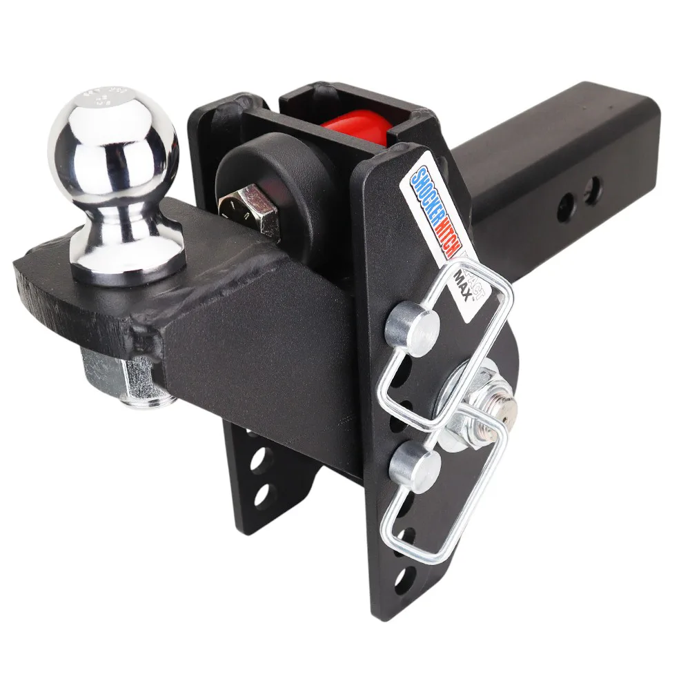 Impact Max Cushion Hitch & Raised Ball Mount w/2" Ball