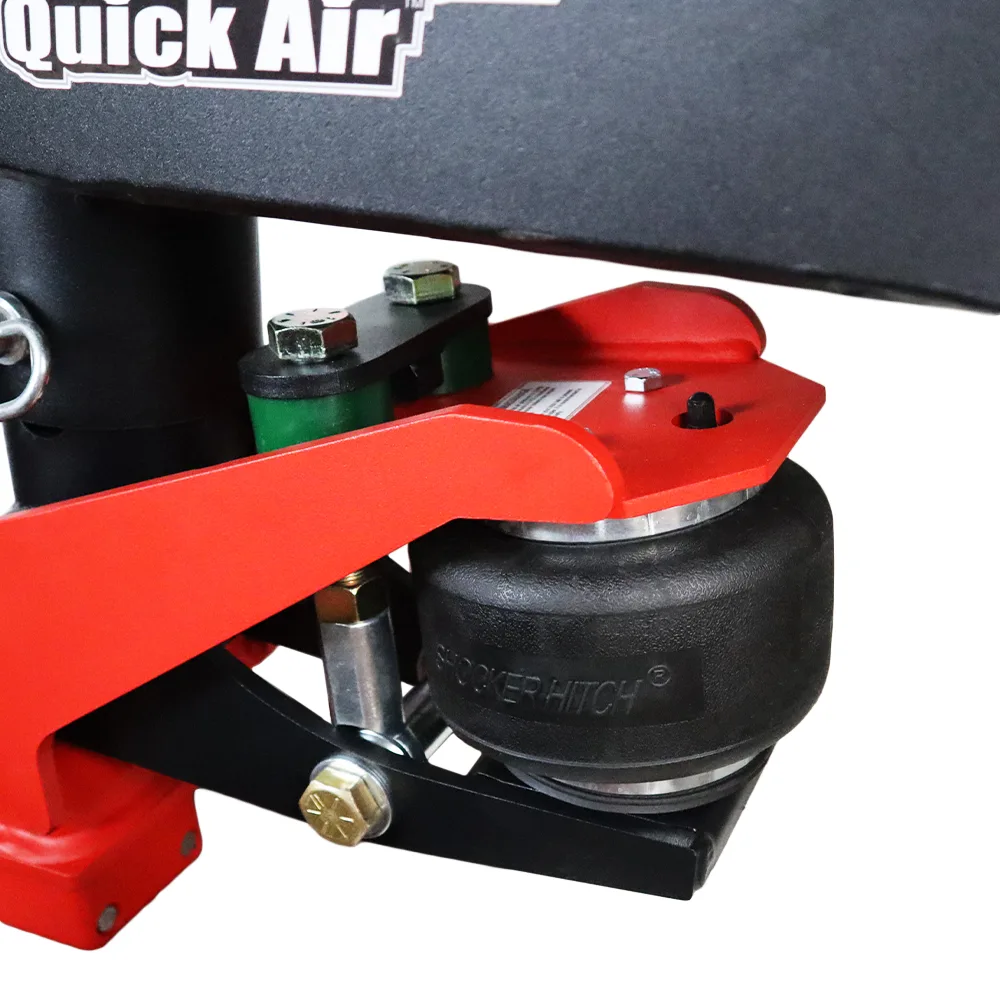 Shocker Quick Air 5th wheel to gooseneck conversion kit for Lippert Turning Point pin boxes with adjustable air ride system