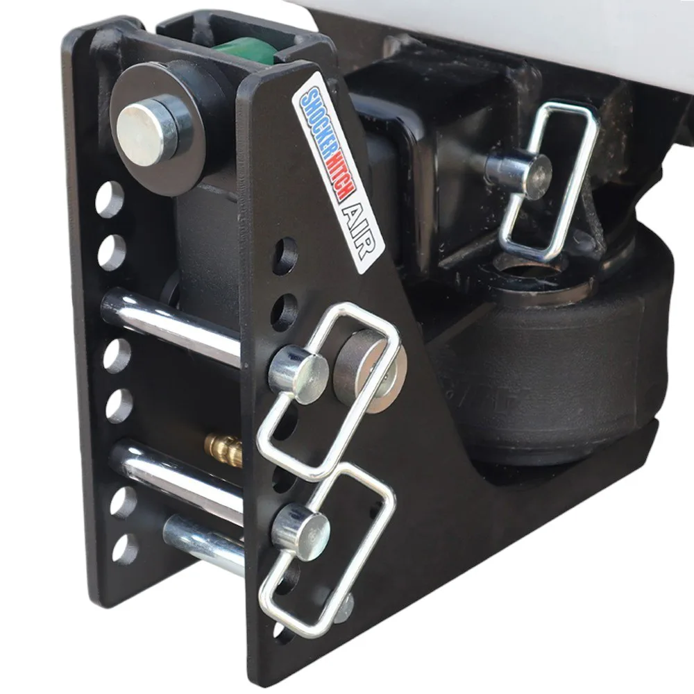 Shocker Max Black Air Hitch Base Frame Assemble Complete (No Ball Mount)