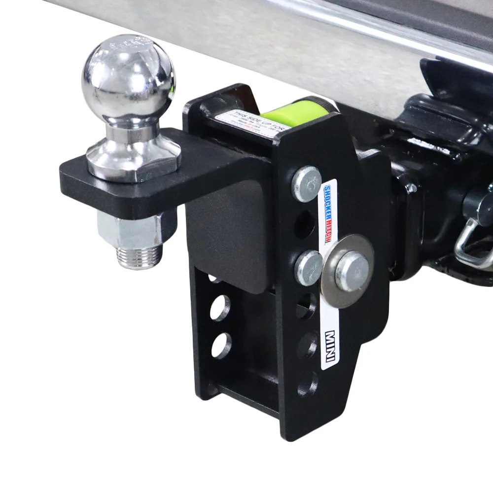Shocker Mini Cushion Hitch w/ Pins & 2" Ball Mount