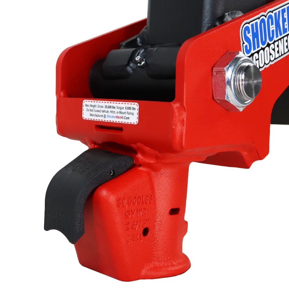 Shocker Gooseneck Surge Air Hitch & Demco Coupler for 2-5/16" Ball