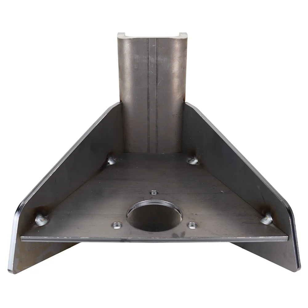 Weld On Trailer Tonque Vertical Channel Weld On Adaptor with 6 Bolt Holes