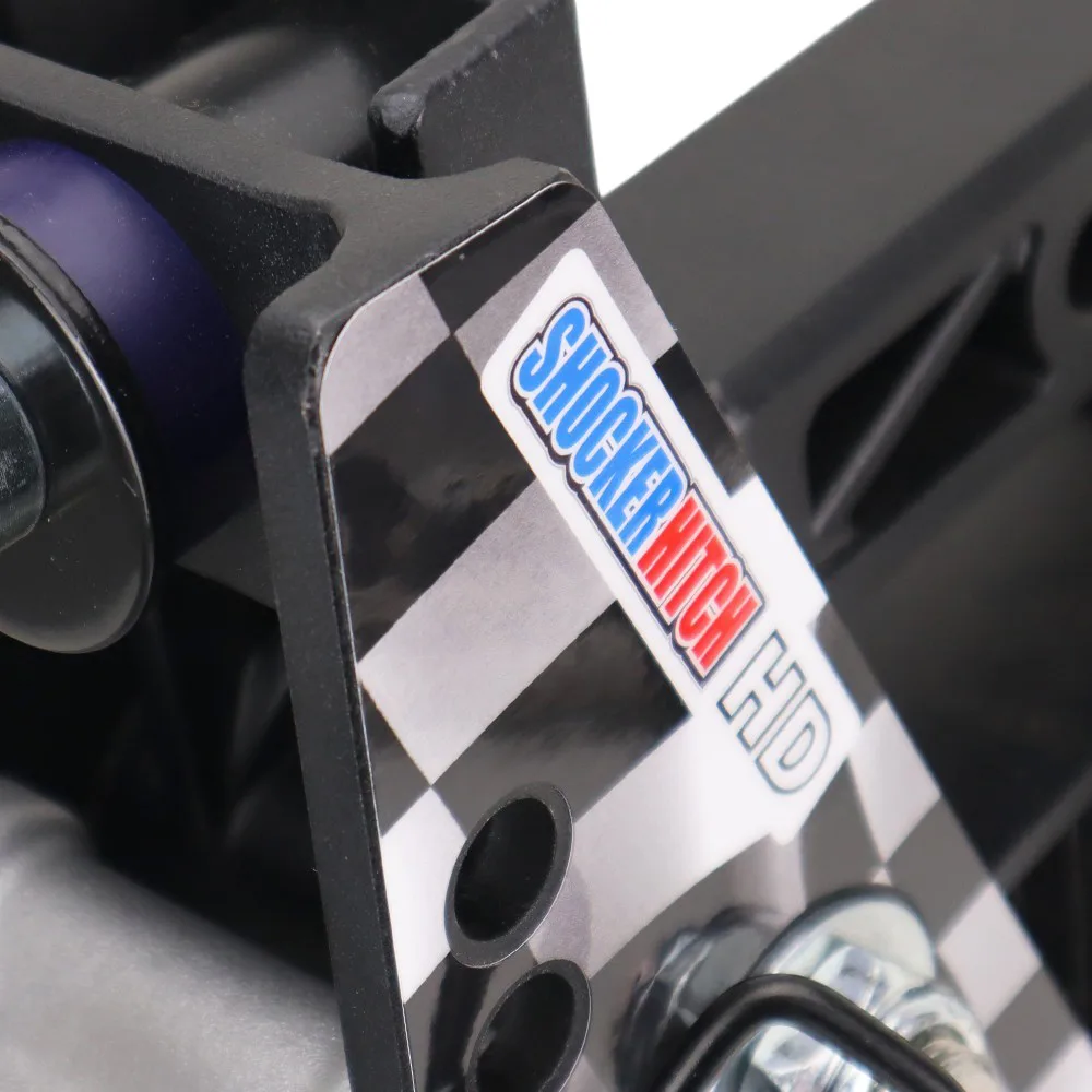 Checkered Flag Protective Vinyl Wrap For Shocker 10K Air Bumper Hitch