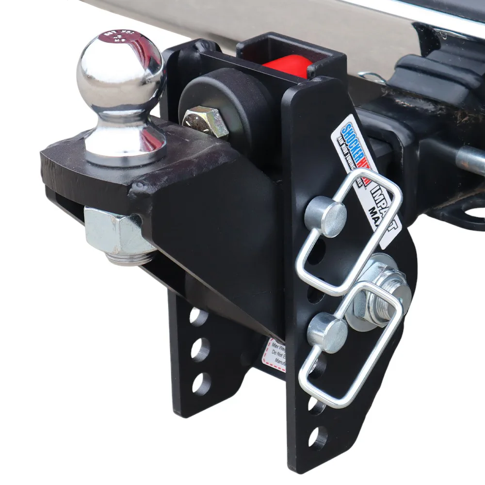Impact Max Cushion Hitch & Raised Ball Mount w/2" Ball