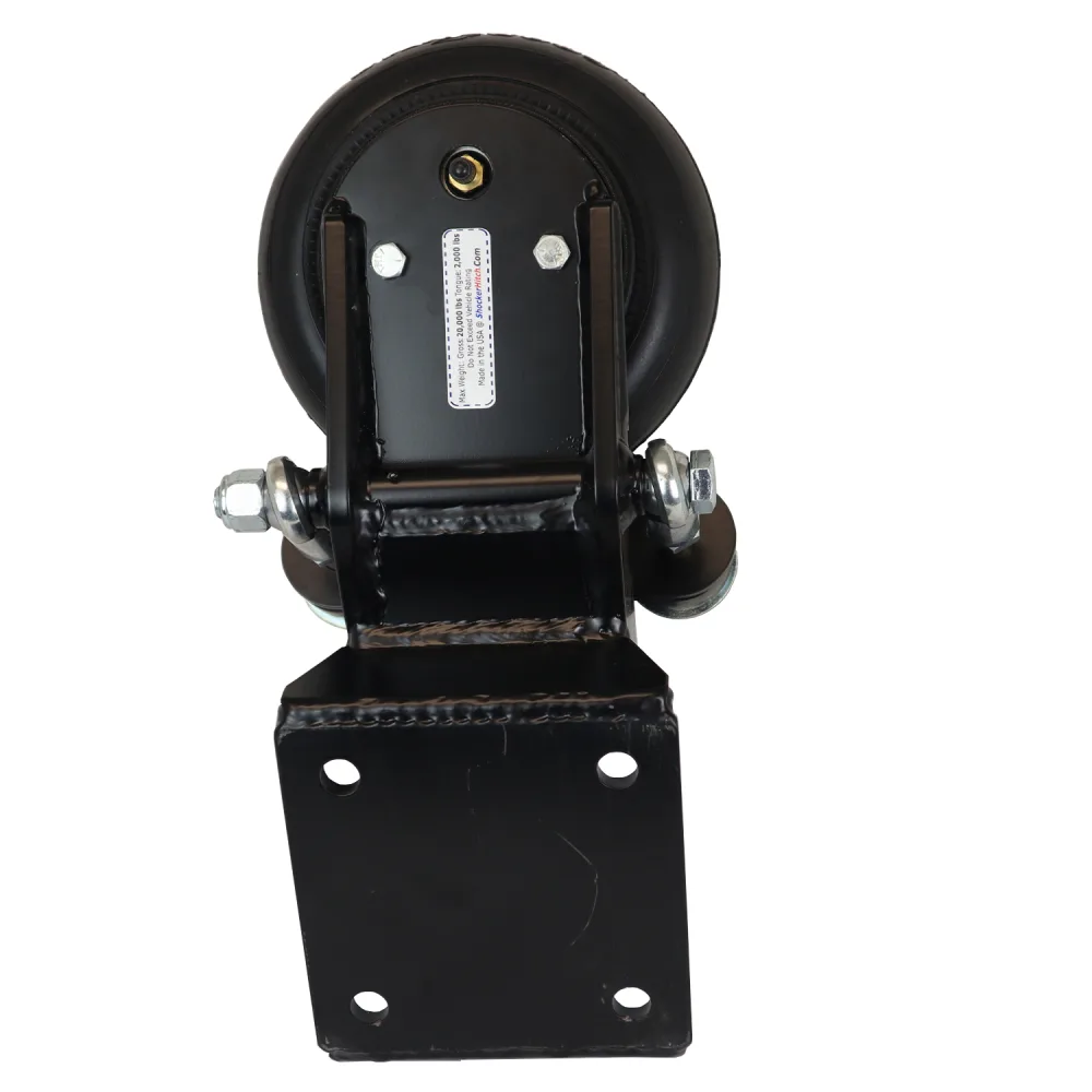 HD Air Pintle Ring Trailer Tongue Mount 20,000lbs - w/HD Pintle Ring