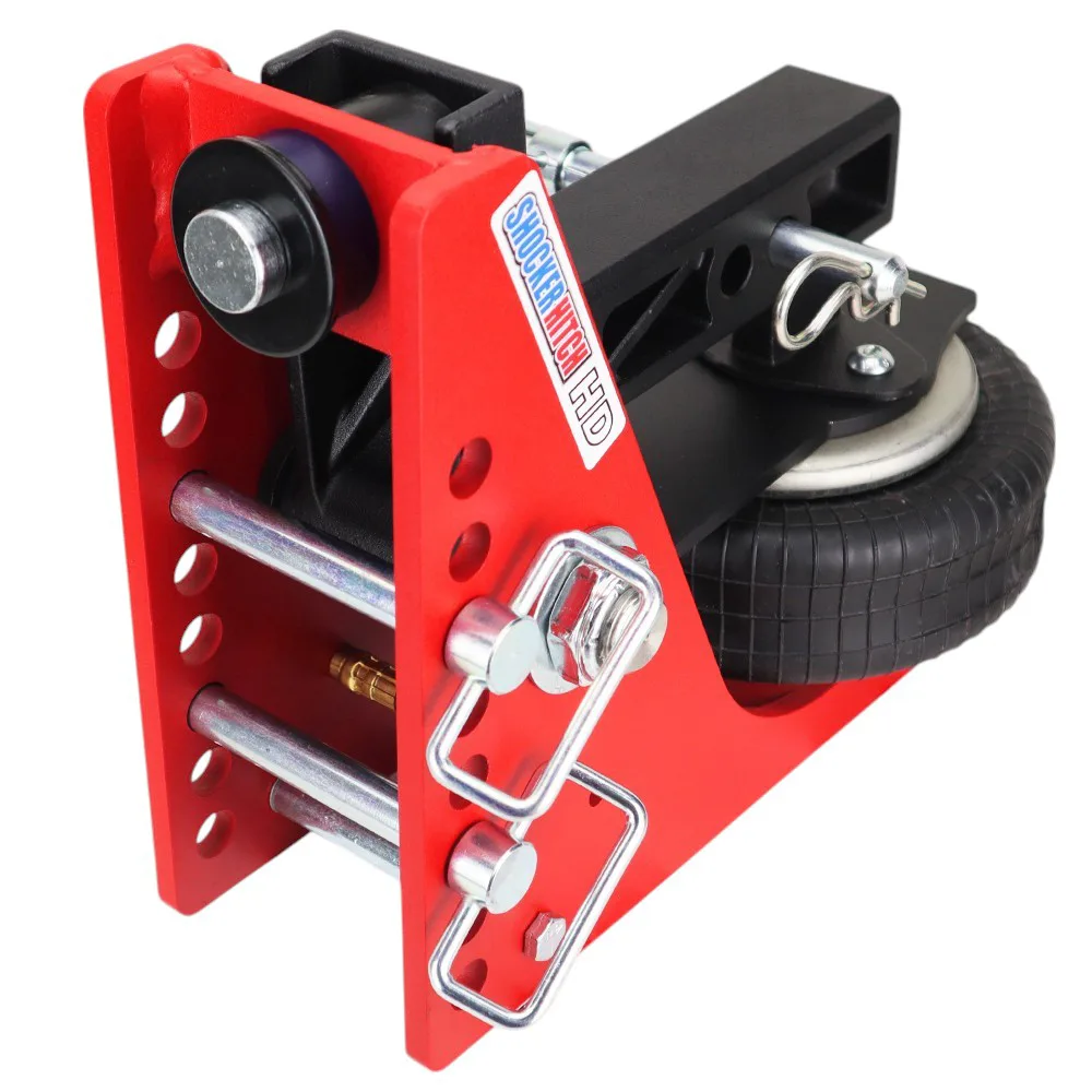 Shocker HD Air Hitch & Pintle Hook w/Mount
