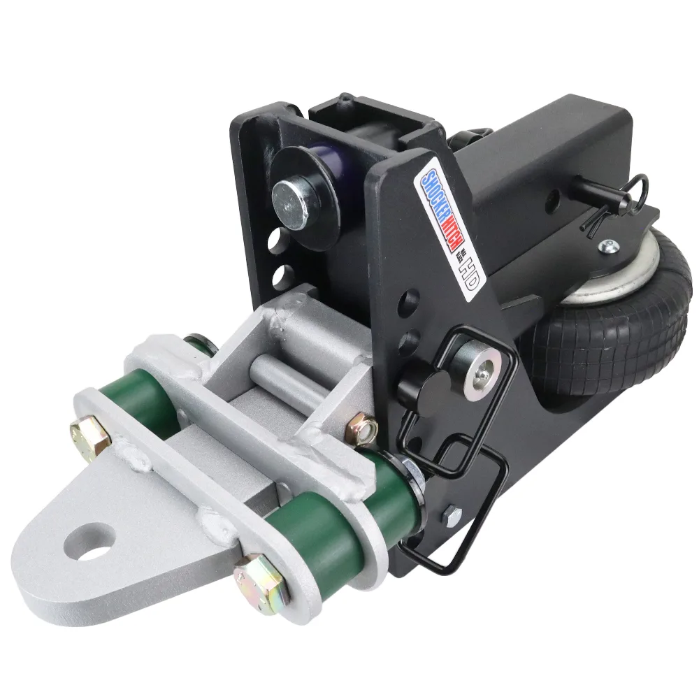 Shocker HD Max Black Air Hitch & Cushion Drawbar Mount