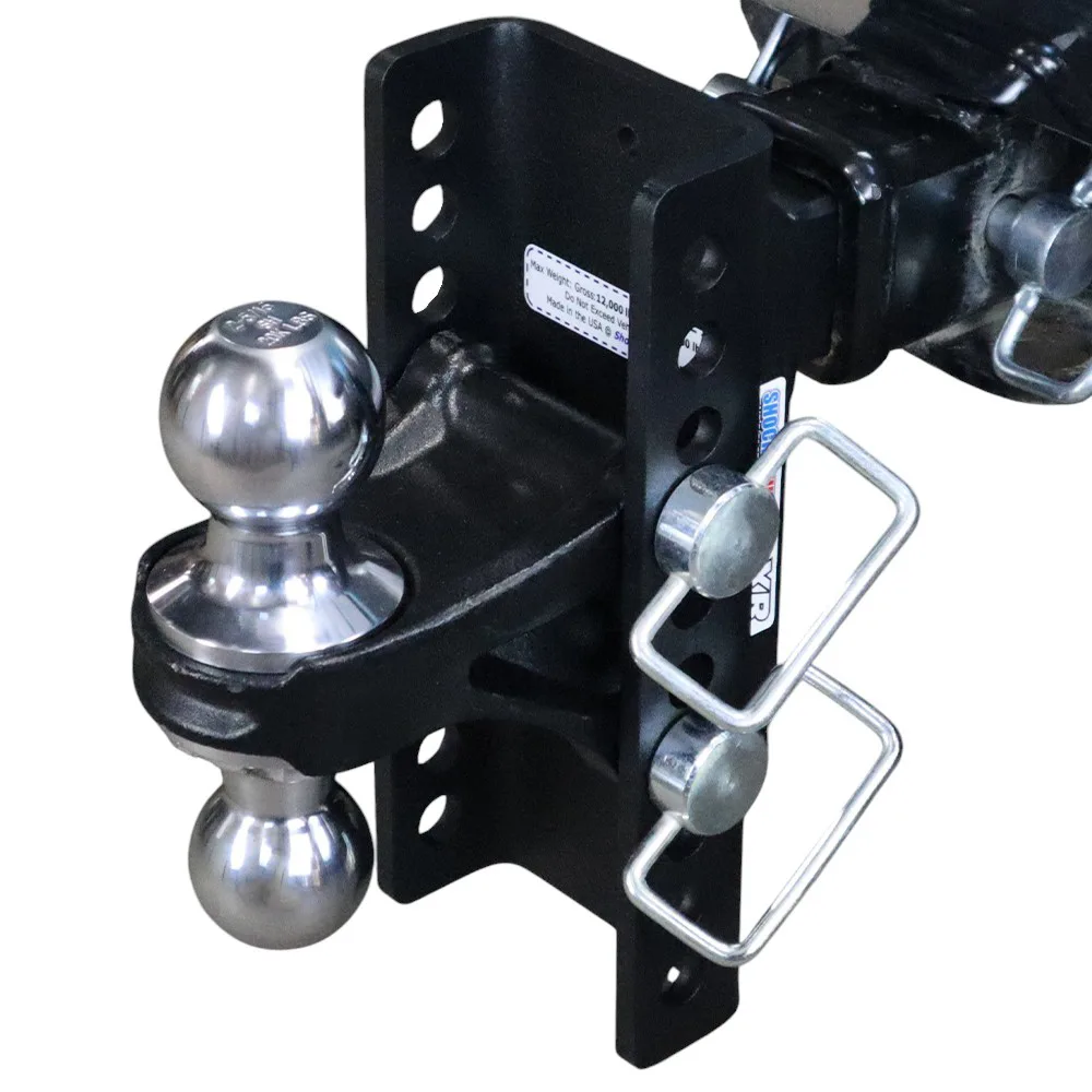 XR Hitch & Chrome Combo Ball w/2" & 2-5/16" Hitch Balls