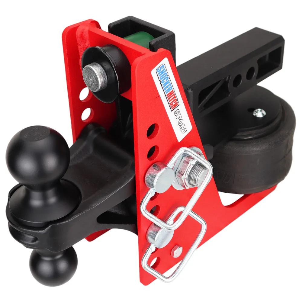 Shocker Sport 8K Air Hitch & Black Combo Ball Mount