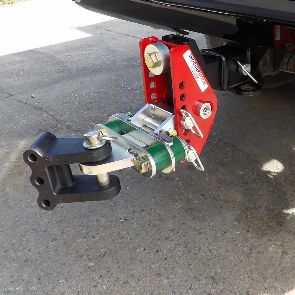 Impact Cushion Hich & Cushion Drawbar w/1" Hole
