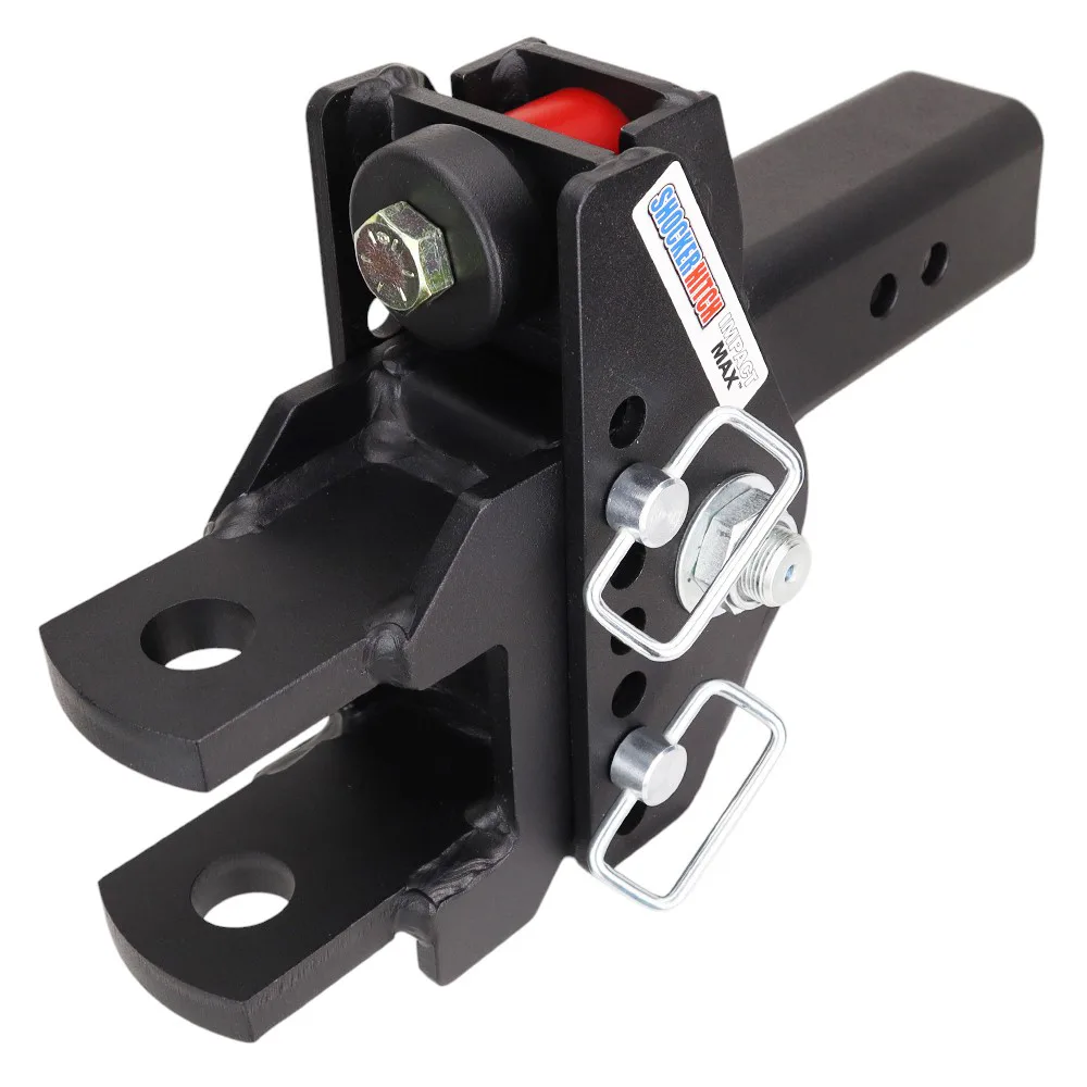 Impact Max Cushion Hitch & Clevis Pin Mount w/1-1/4" Holes
