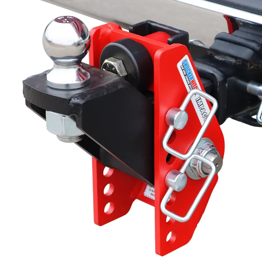 Impact Cushion Hitch & Raised Ball Mount w/2" Ball