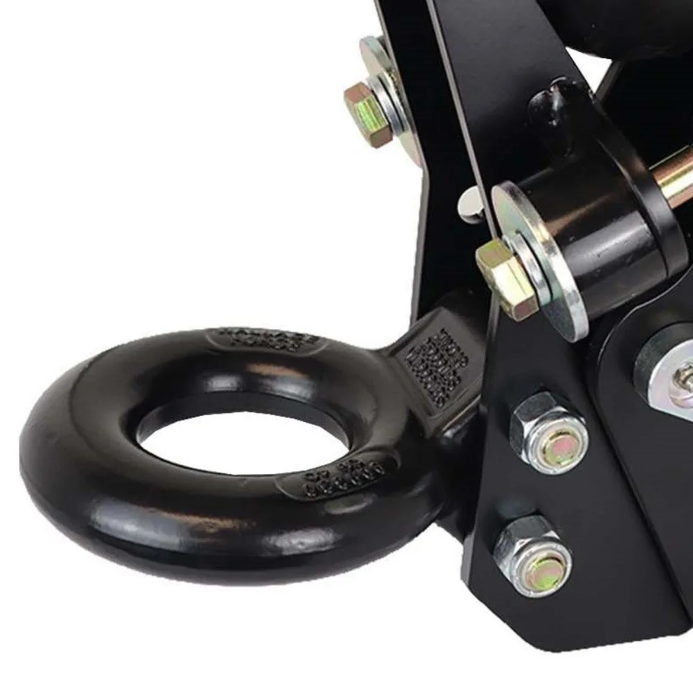 HD Air Pintle Ring Trailer Tongue Mount 20,000lbs - w/ HD Pintle Ring