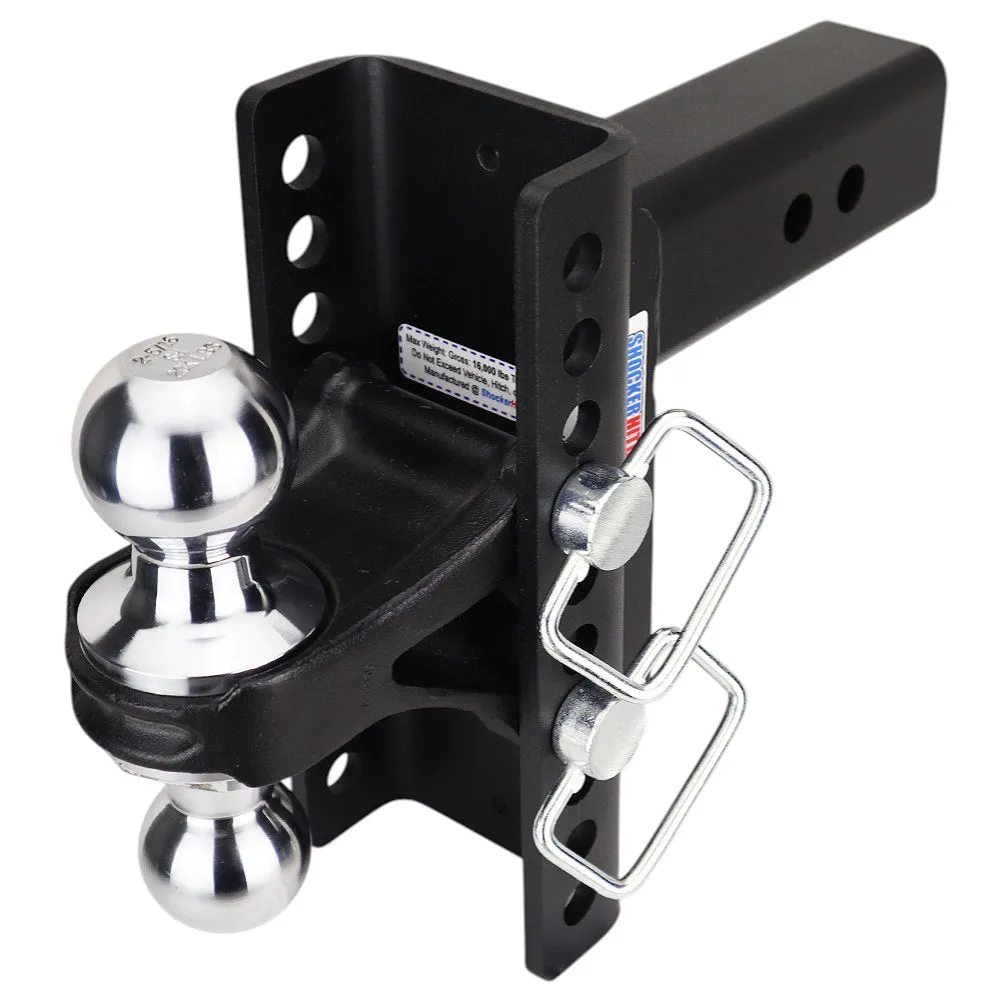 XR Hitch & Chrome Combo Ball w/2" & 2-5/16" Hitch Balls
