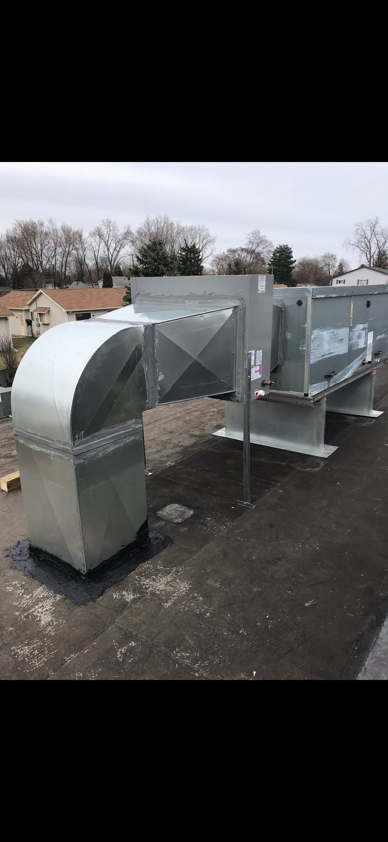 A1 Precision HVAC technician performing heating and cooling service