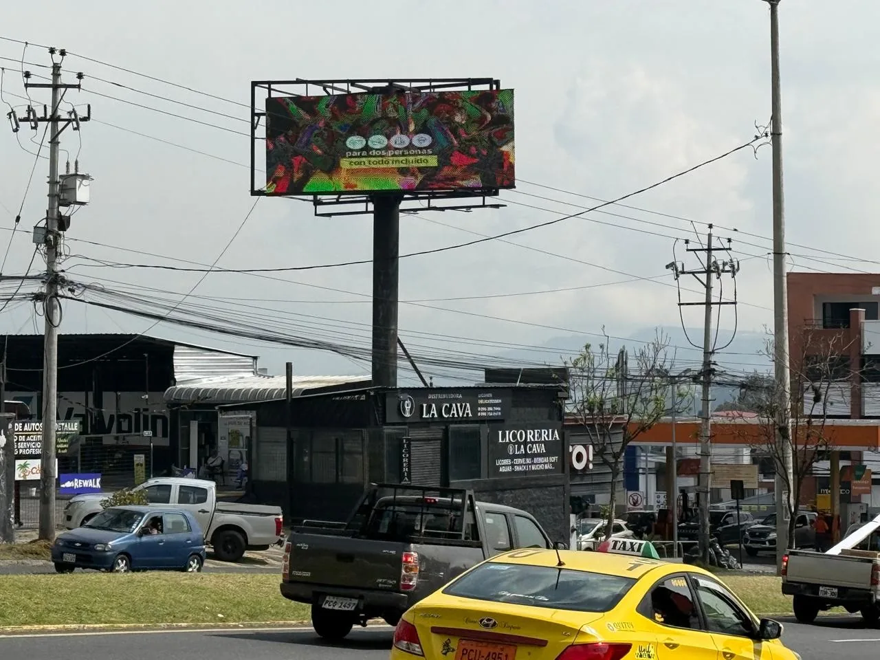 Entorno real de la pantalla Pixel Rent en El Condado