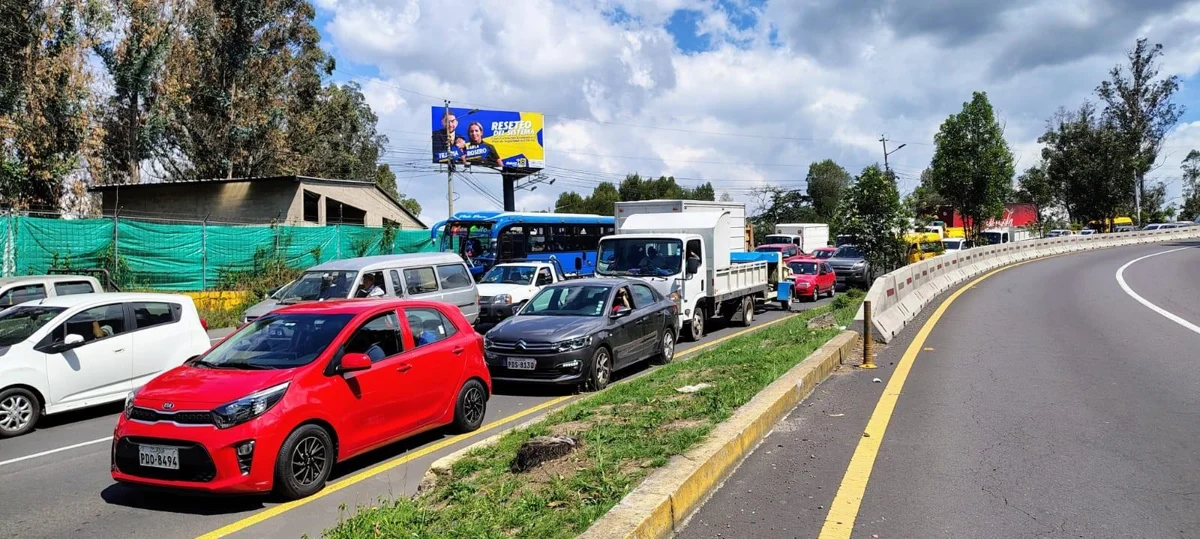 Simón Bolívar · ingreso a Ruta Viva