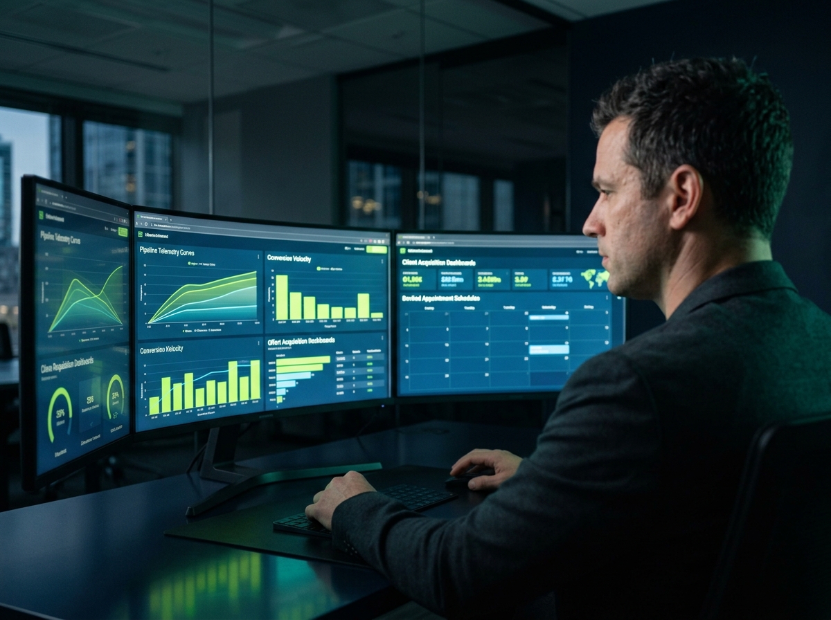 Measurable client growth analysis