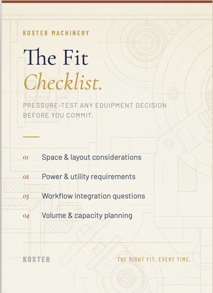 The Fit Checklist
