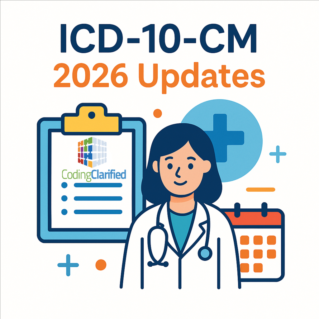Guías oficiales ICD‑10‑CM actualizadas — vigentes desde abril 2026