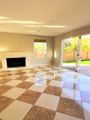 Cabinet painting in Del Mar
