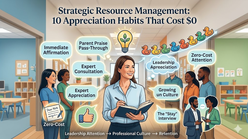 Strategic Resource Management: 10 Appreciation Habits That Cost $0