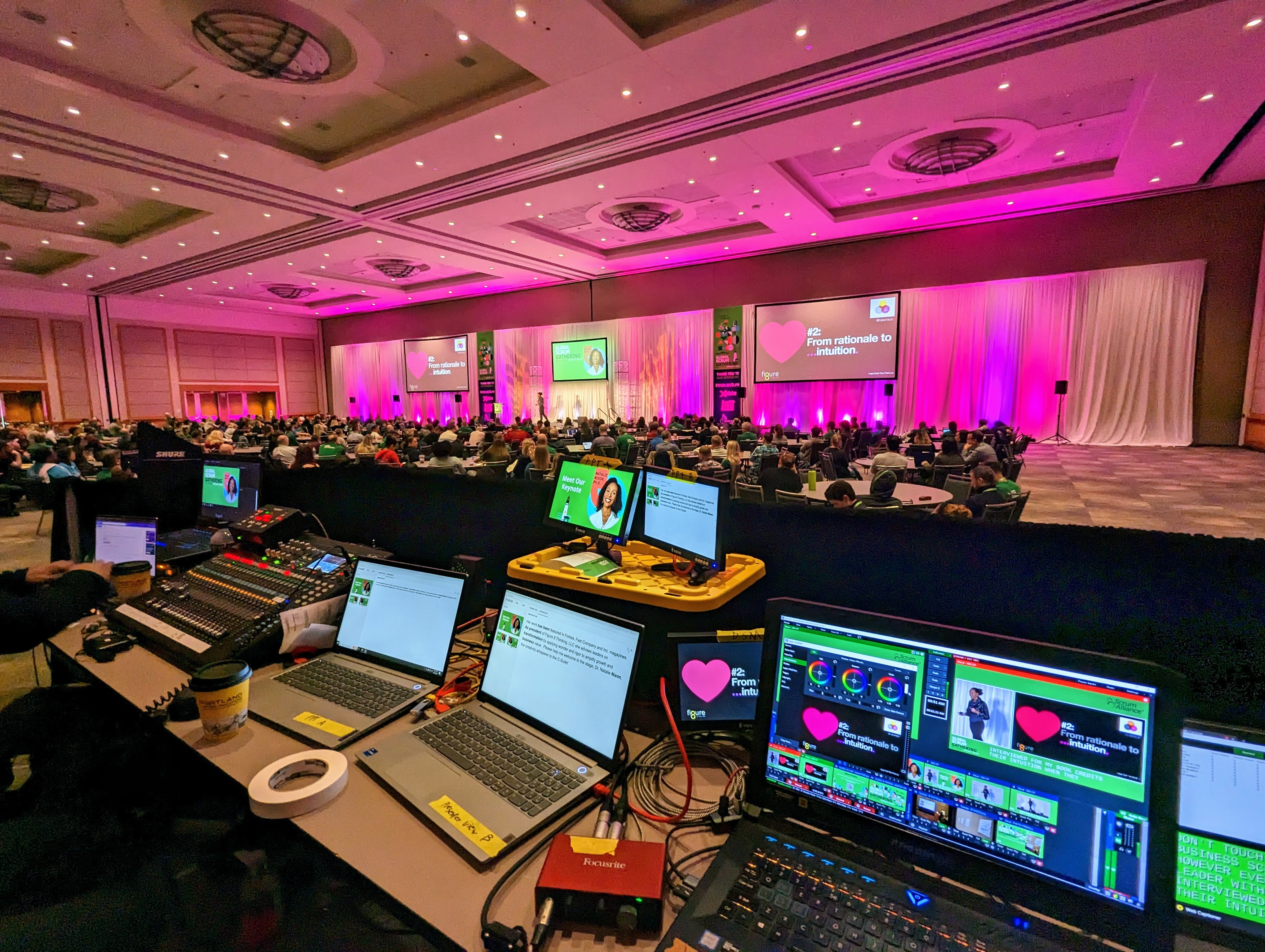 Prod 44 event AV production