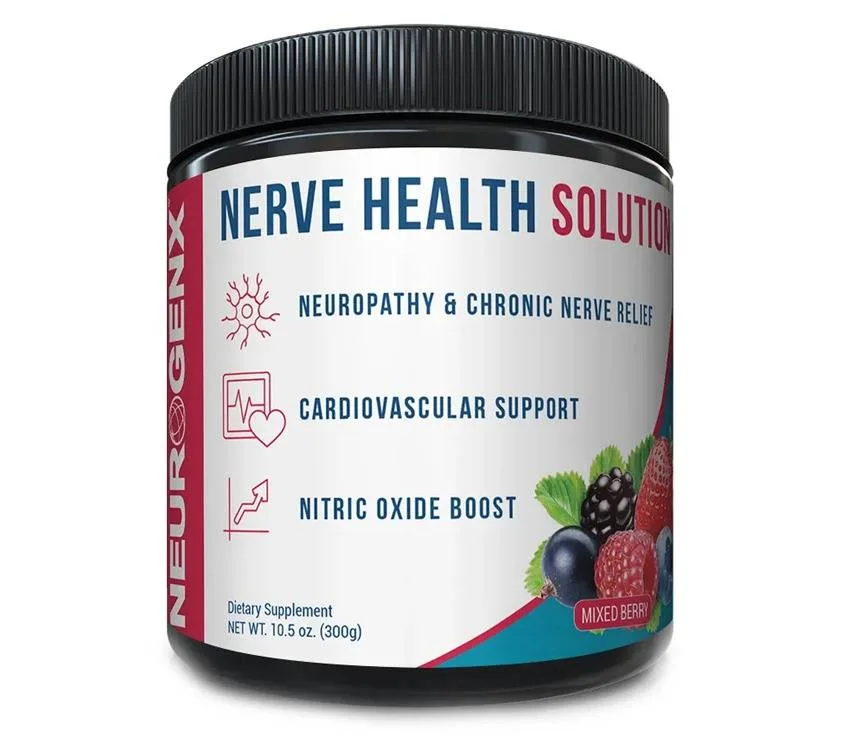 Neurogenx Nerve Health Solution jar
