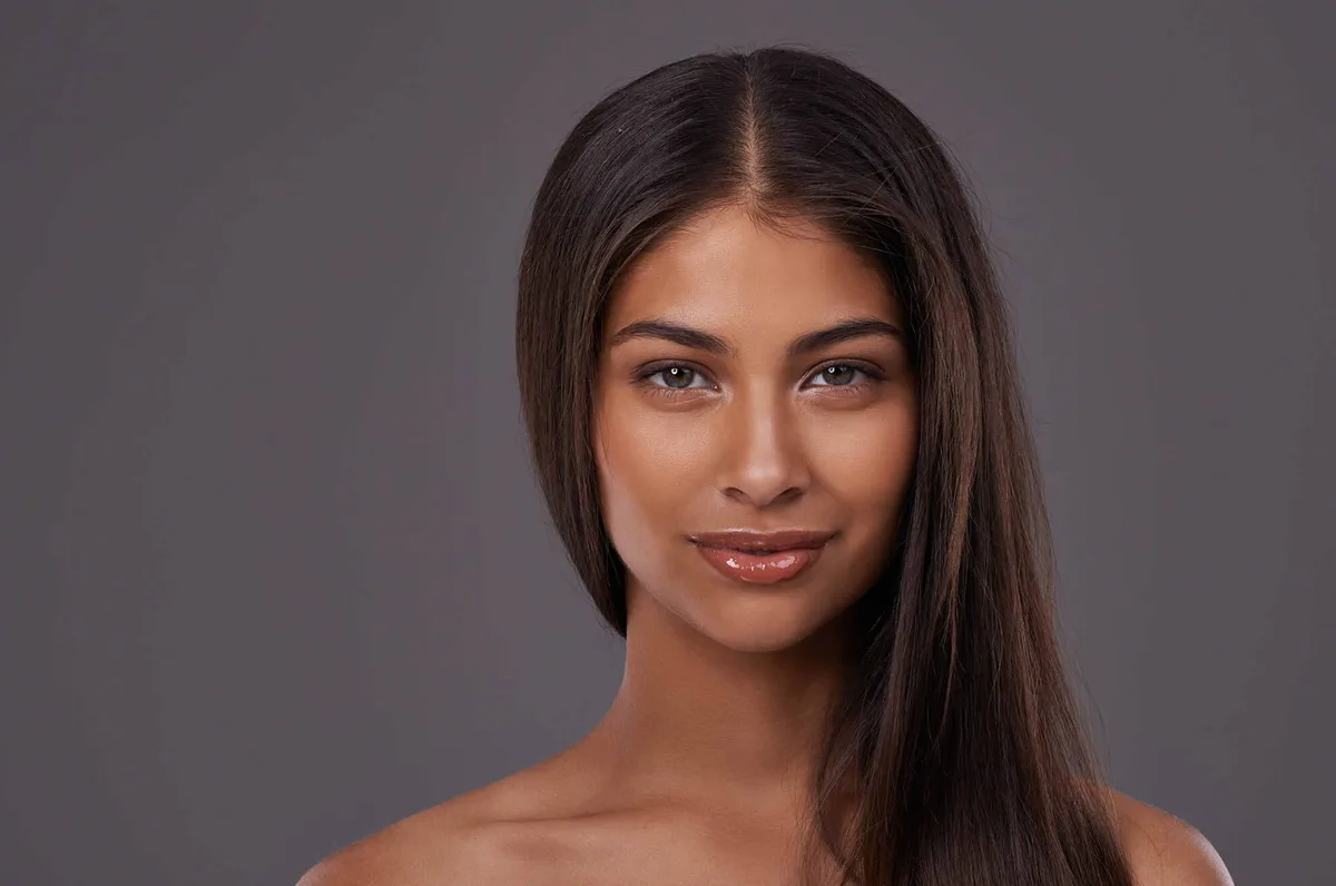 Woman with smooth, firm skin